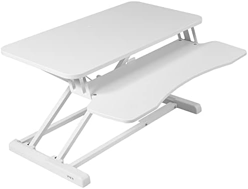VIVO White 32 in Standing Desk Converter, DESK-V000KW by VIVO
