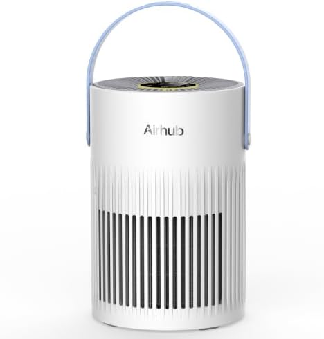 Air Purifier For Home Bedroom, 20dB Quiet Sleep Mode by Airhub-AirPurifier
