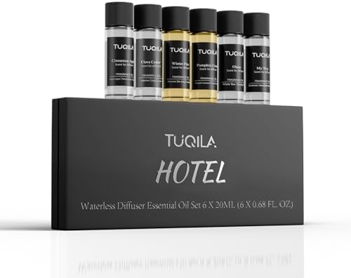 Waterless Diffuser Essential Oil Set(6X 20mL) My Way by Tuqila