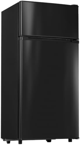 Manastin 4.5 Cu.Ft Mini Fridge Freezer for Dorm/Office, 2-Door, Quiet by Manastin