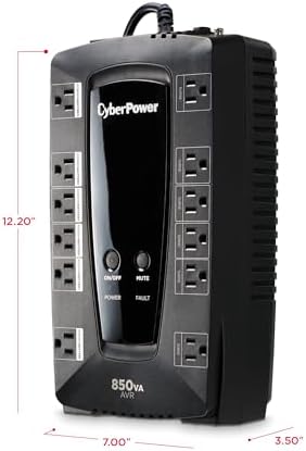 CyberPower LE850G UPS Battery Backup & Surge Protector - Image 5