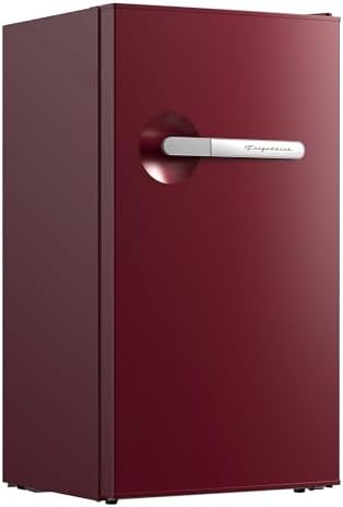 Frigidaire Refrigerator-Retro Mini Fridge Energy Saving-Adjustable Thermostat Control- Ideal for Dorm, Office, RV, Garage, Apartment 3.1 Cu Ft, RED - Image 2