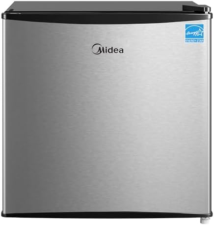 Midea 1.7 Cu.ft Mini Fridge, Energy Star Certified, Low Noise for Bedroom by Unknown