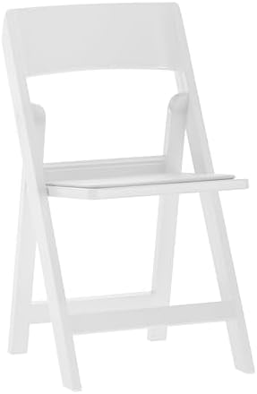 Flash Furniture Hercules Resin Folding Chair, White by FlashFurniture