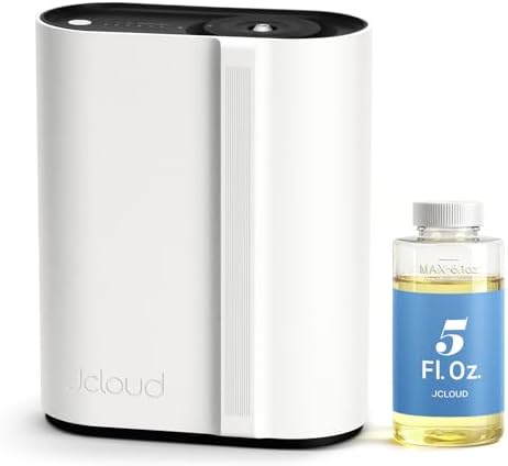 JCLOUD Waterless Hotel Scent Diffuser Starter Kit, Includes 5 Fl Oz Oils by JCLOUD