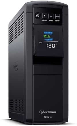 CyberPower CP1350PFCLCD PFC Sinewave UPS Battery Backup by Unknown