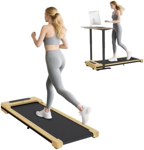 Soozier Walking Pad 2.5HP Under Desk Treadmill, 264 lbs, Installation-Free by Soozier