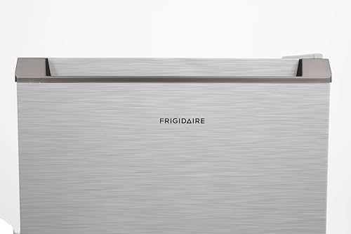Frigidaire Compact Refrigerator with Top Freezer - 2 Door Fridge with 3.2 Cu Ft, Contemporary Series, Platinum - Image 6