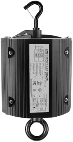 E2 LIGHTING LED Emergency Backup Driver, Dimmable UFO High Bay Lights, 40W - Image 2