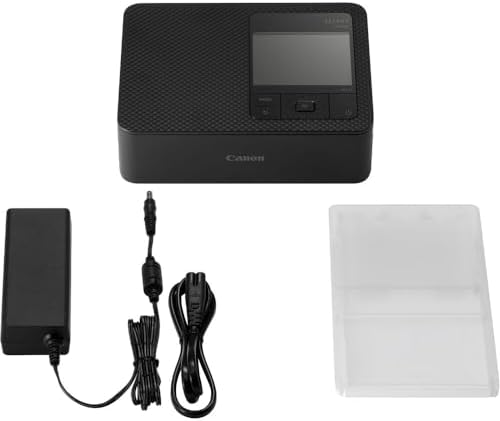 Canon SELPHY CP1500 Compact Photo Printer Accessory Wallet (Black) Bundle - Image 6