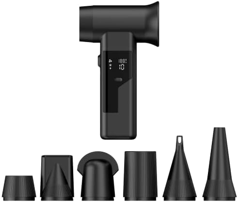 Compressed Air Duster, 300,000 RPM, 10-Speed Adjustable, 3X Airflow by FinectElectricAirDuster