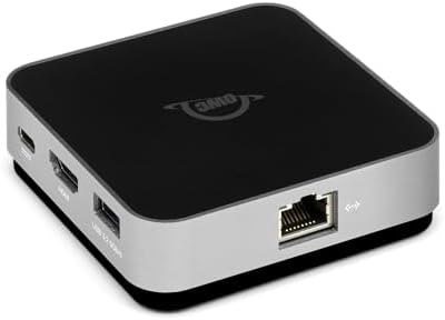 OWC USB-C Travel Dock E 6-Port 100W - HDMI 4K Gigabit Ethernet by OWC
