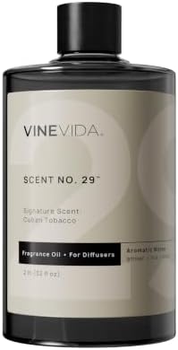 VINEVIDA [32 Fl Oz] Cuban Tobacco Fragrance Oil for Cold Air Diffusers, Essential Oils for Diffuser Oil Refill & Air Freshener Room Spray by VINEVIDA