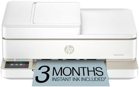HP Envy 6555e Wireless All-in-One Color Inkjet Printer, Portobello, Print, scan, Copy, Duplex Printing Best-for-Home, 3 Month Instant Ink Trial Included, AI-Enabled (714N5A) by Unknown
