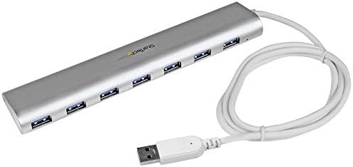 StarTech 7-Port USB-A Hub 5Gbps, Bus or Self-Powered with 20W (ST73007UA) by StarTech