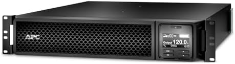 APC UPS 1000VA Smart-UPS Single Phase Online Uninterruptible Power Supply, Rack Mount UPS (SRT1000RMXLA) by APCbySchneider-Electric