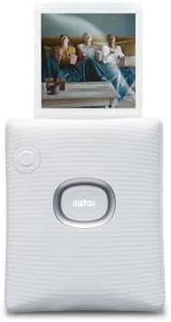 Fujifilm Instax Square Link Smartphone Printer- Ash White by FUJIFILM
