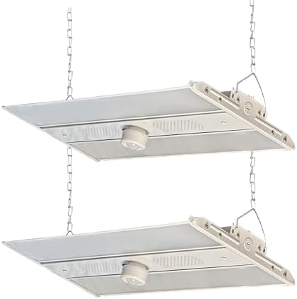 E2 LIGHTING 2FT Linear High Bay Light, Warehouse & Shop, Dimmable, 2 Pack by E2LightingUSA