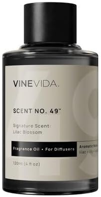 VINEVIDA [4 Fl Oz] Lilac Blossom Fragrance Oil for Cold Air Diffusers, Essential Oils for Diffuser Oil Refill by VINEVIDA