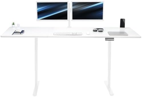 VIVO White 83 x 30 in Standing Desk, DESK-KIT-E2W84-30W by VIVO