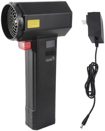 Compressed Air Duster, 4000mAh Rechargeable Cordless Electric Air Blower with LED Light for Keyboard Computer Pet Hair Crumb, Replaces Compressed Air Can by Tnfeeon