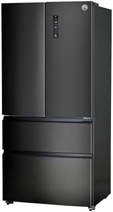 Commercial Cool 18.9 Cu. Ft. French Door Refrigerator, CCRF1890KB, Black by CommercialCool