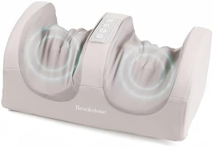 Brookstone - Shiatsu Foot Massager with Heat, Compression and Deep Kneading by Brookstone
