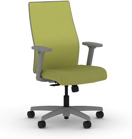 HON Ignition 2.0 Ergonomic Office Chair, Lumbar Support, Pear by HON