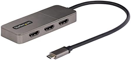 StarTech USB-C to Triple HDMI MST Hub, 4K 60Hz, HDR, DSC, 2ch audio by Unknown