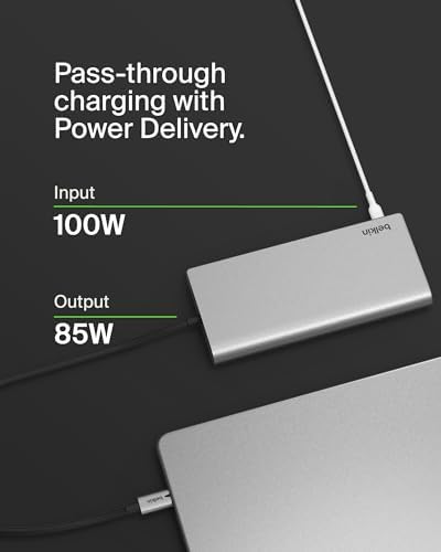 Belkin USB-C Hub 8 in 1 Dual Display - Image 3