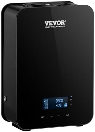 VEVOR Upgrade HVAC Scent Diffuser, Smart Scent Air Machine for Home, 180ML with Cold Air Technology, Waterless Essential Oil Diffuser, Cover Up to 2000 Sq.Ft for Living Room, Office, Spa, Hotel by VEVOR