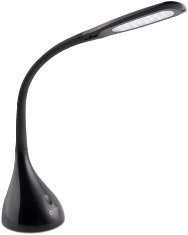 OttLite Creative Curves LED Desk Lamp, Black by Ottlite
