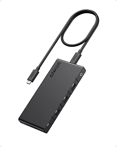 Anker USB-C Hub, 10-in-1 USB Hub, Dual Display with Dual 4K HDMI Ports by Anker