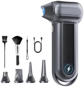 MF100 Compressed Air Duster 150000RPM Super Power Electric Air Duster Rechargeable Long-Life Air Blower by Unknown