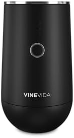 VINEVIDA Waterless Diffuser - Essential Oil Diffuser for Home - Black Scent Diffuser for Home, Battery Operated Aromatherapy Diffuser - Car, Room Fragrance Air Diffuser by VINEVIDA