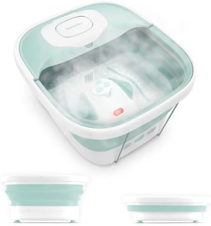 Homedics Smart Space Elite Footbath with Heat Boost, Collapsible by Homedics