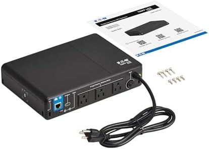 Eaton Tripp Lite BC350RNC 350VA Small Cloud-Connected UPS 210W 3 Outlets - Image 6