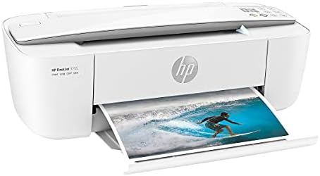 HP DeskJet 3755 Compact All-in-One Wireless Printer, Instant Ink, Works with Alexa - Stone Accent (J9V91A) - Image 2