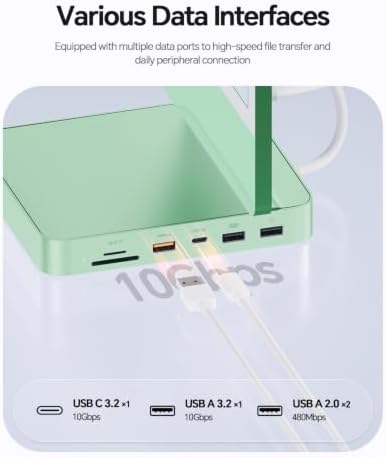 11-in-1 USB C Hub for iMac 24" 2021-2024 with M.2 NVMe 4TB SSD Enclosure - Image 5