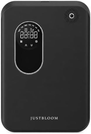 JUSTBLOOM Wall-Mounted Waterless Scent Diffuser, Bluetooth App Control by Unknown