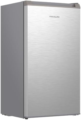 Frigidaire Mini Refrigerator, Compact Freezer Compartment, Adjustable Thermostat Control, Reversible Door, Contemporary Series, 3.2 cu ft, Platinum - Image 2