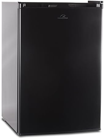 Commercial Cool CCR45B Compact Single Door Refrigerator and Freezer, 4.5 Cu. Ft. Mini Fridge, Black by CommercialCool