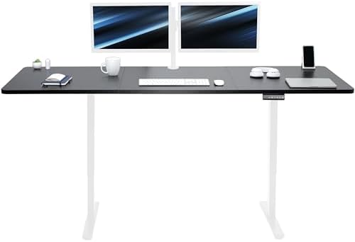 VIVO Black 83 x 30 in Standing Desk, DESK-KIT-E2W84-30B by VIVO