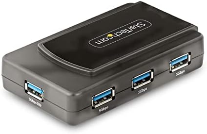 StarTech 7-Port USB-A Hub 5Gbps, 35W Powered, Wake on USB (5G7AS-USB-A-HUB) by StarTech
