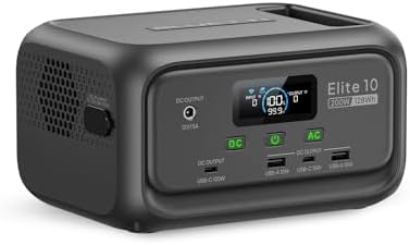 BLUETTI Elite 10 Mini Portable Power Station, 128Wh 200W Solar Generator by Unknown