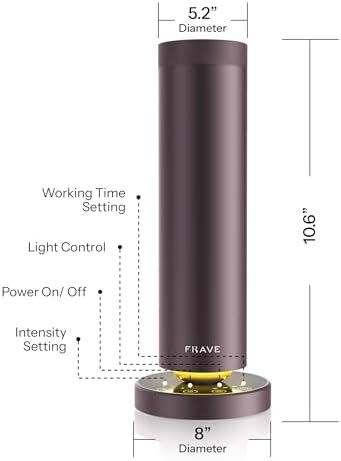 Tower Plug-in Waterless Essential Oil Diffuser, Sandstone - Image 3