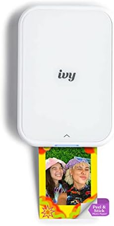 Canon Ivy 2 Mini Photo Printer, Print from Compatible iOS & Android Devices, Sticky-Back Prints, Pure White by Unknown