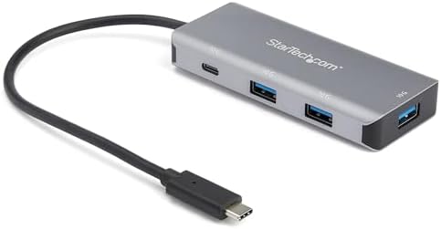 StarTech 4-Port USB-C Hub 10Gbps, 3x USB-A and 1x USB-C, TAA (HB31C3A1CB) - Image 5