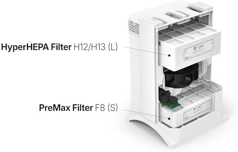 IQAir HealthPro Compact XE Air Purifier HyperHEPA WiFi 1240 sq ft - Image 5