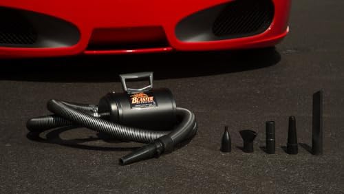 METROVAC Air Force Blaster Car & Motorcycle Dryer Made in USA - Black - Image 4